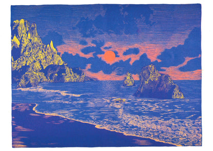 Apocalyptic Sea - Manon Diemer A3 Poster