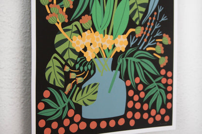 Arrangement art print by Leah Duncan, detail view 1 — PABOOM