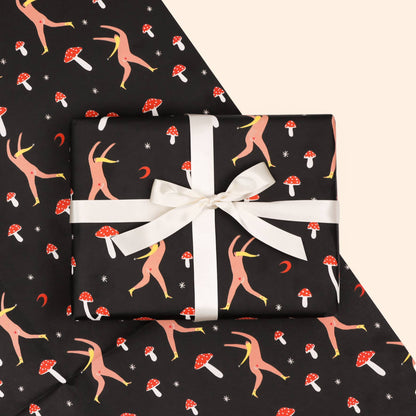 Woodland Night Wrapping Paper Sheet