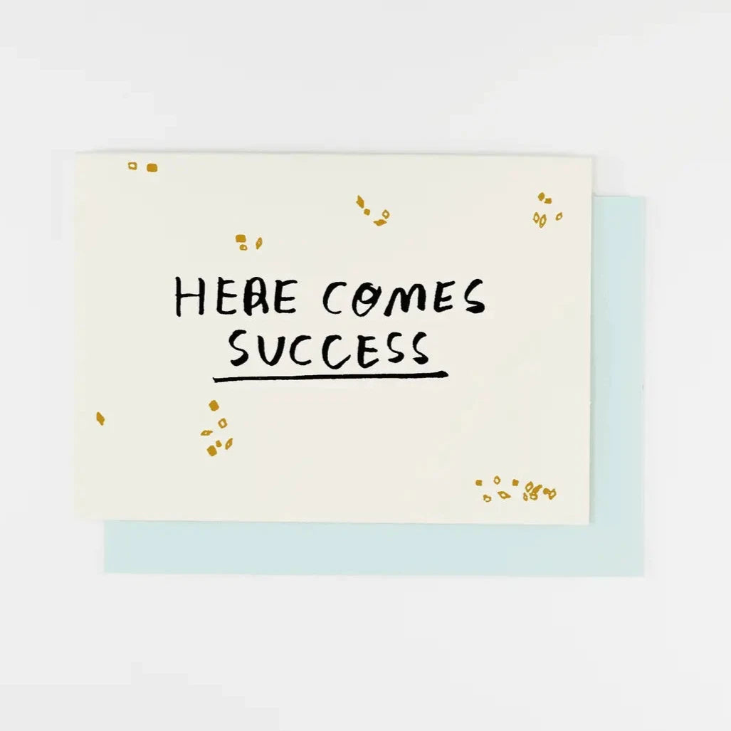 Here Comes Success Card