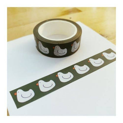 Duck Washi Tape- Green