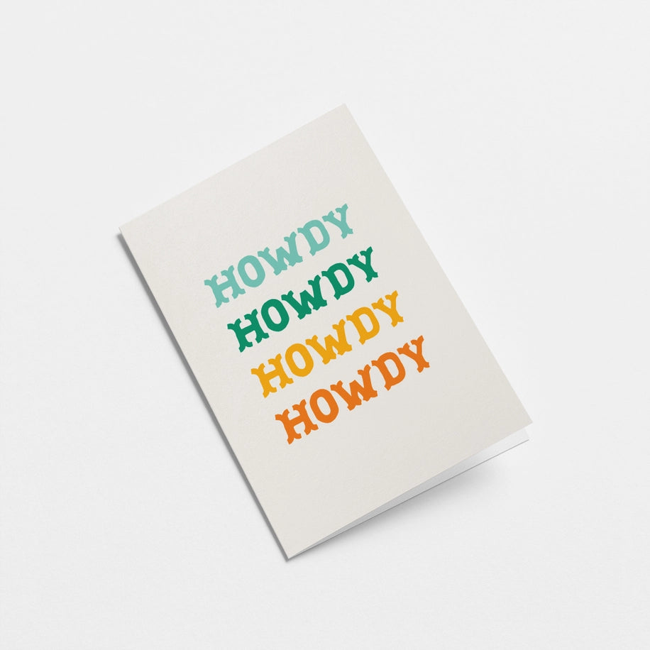 Howdy Card