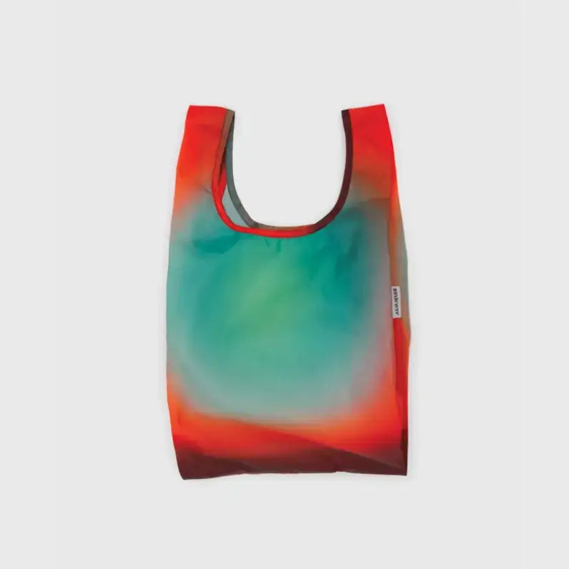 Baby Baggu featuring a gradient from red to turquoise  - PABOOM
