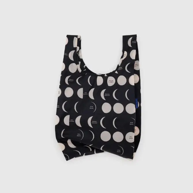 Baby Baggu bag featuring a pattern of moon phases - PABOOM