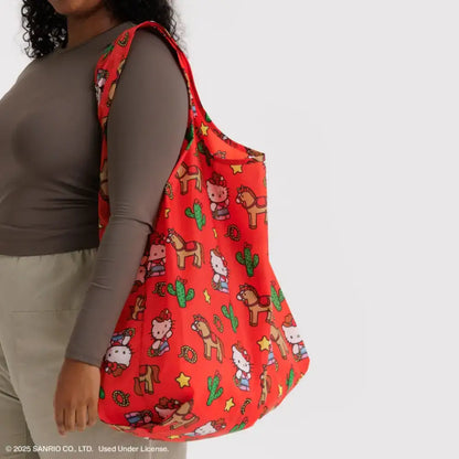 Big BAGGU Reusable Tote Bag - Hello Kitty Western
