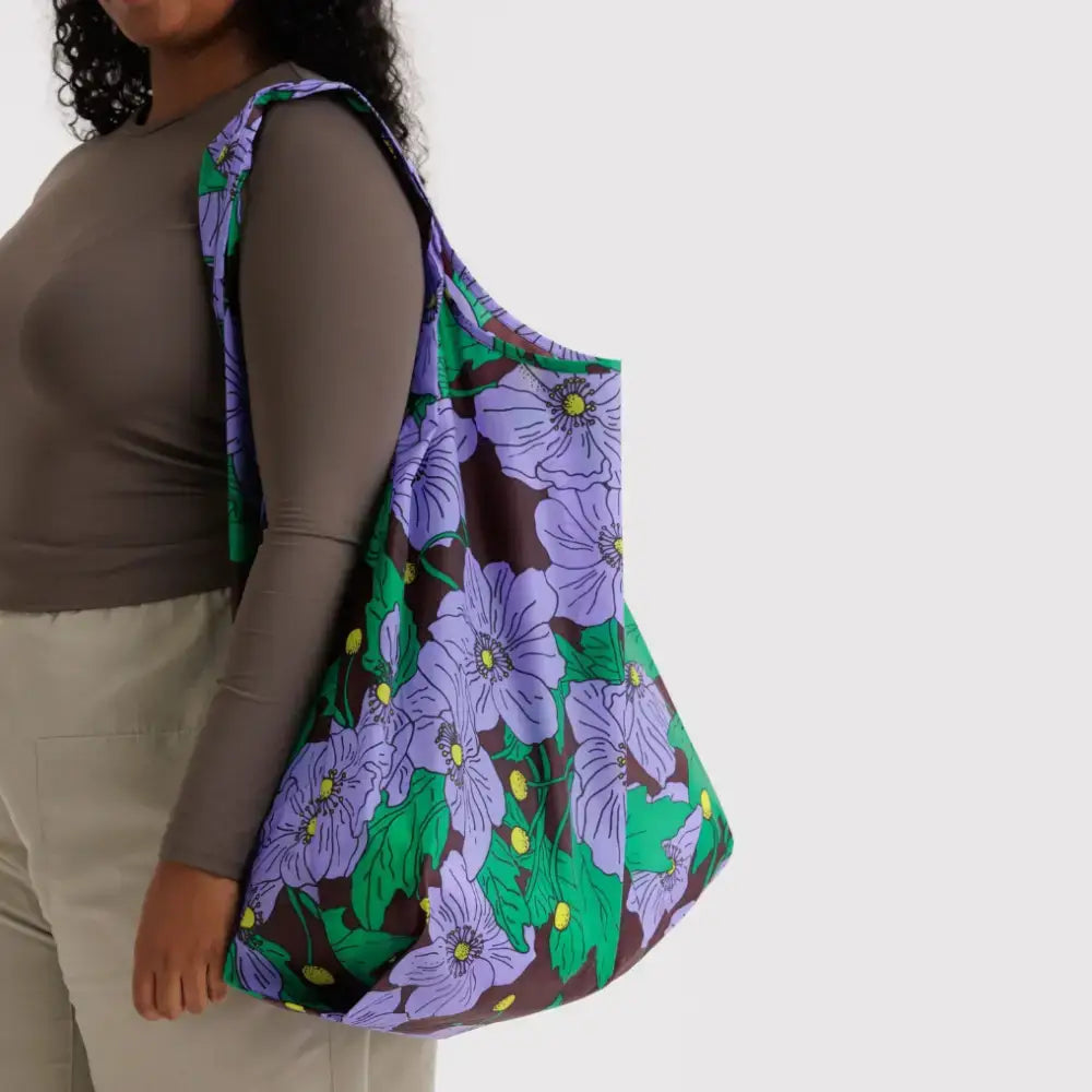 BAGGU - Big Baggu Maroon Poppy