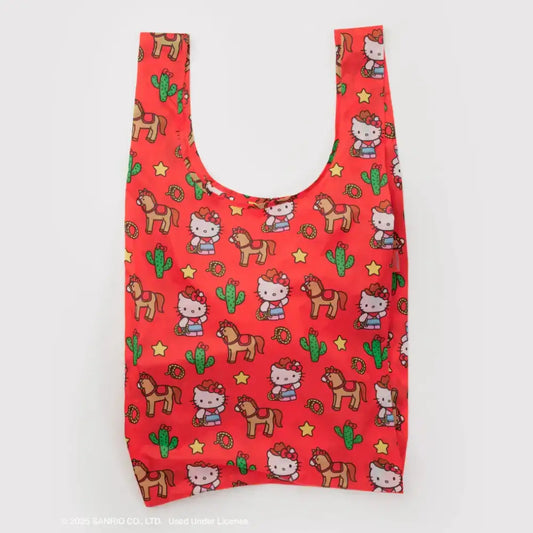 Big BAGGU Reusable Tote Bag - Hello Kitty Western