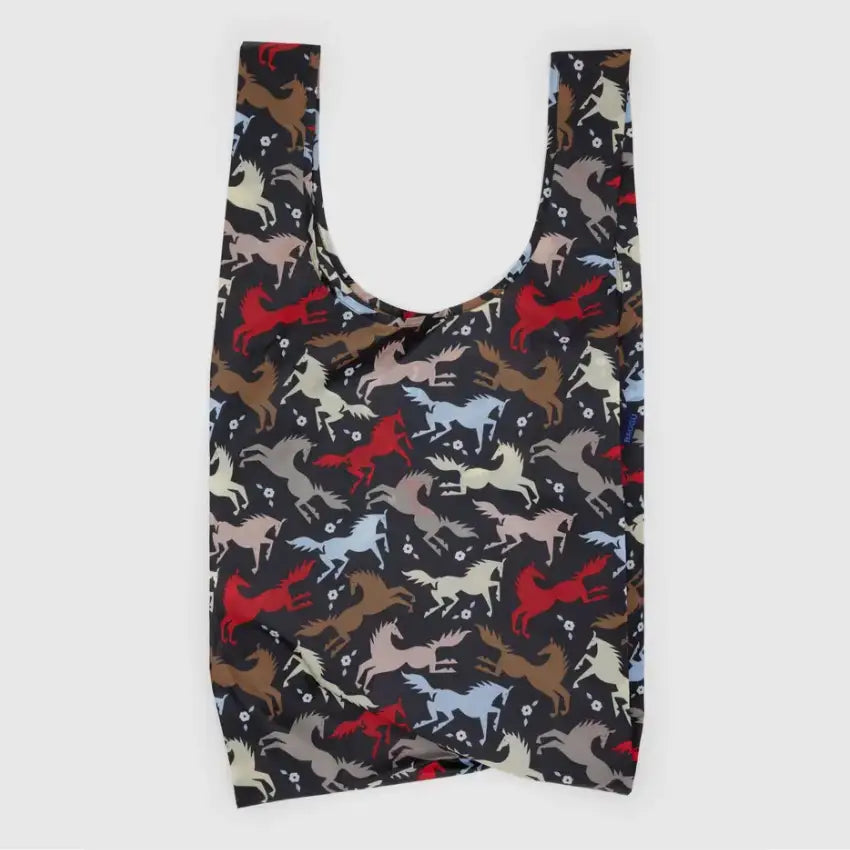 BAGGU - Big Baggu Reusable Tote Bag Horse Cut Outs
