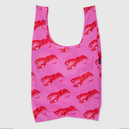 BAGGU - Big Baggu Reusable Tote Bag Pink Lobster