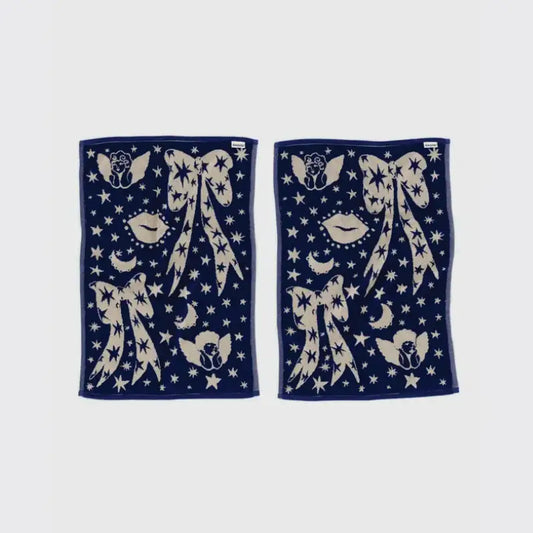 Cherub Bows Hand Towel Set - PABOOM