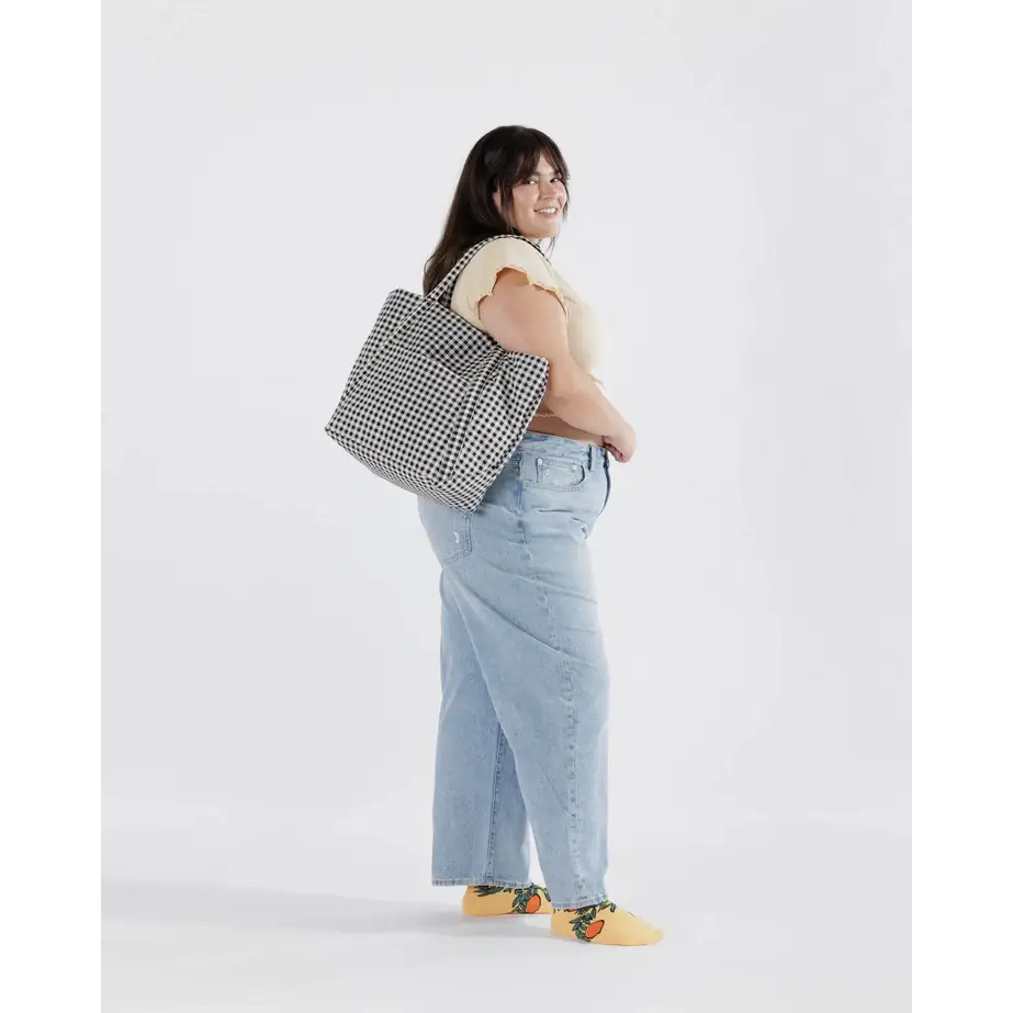 Cloud Bag Black & White Gingham - PABOOM