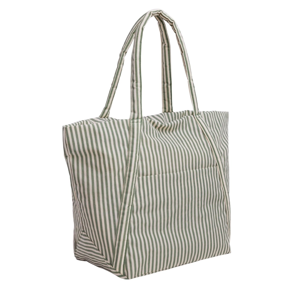 BAGGU Cloud Bag - Sage Stripe