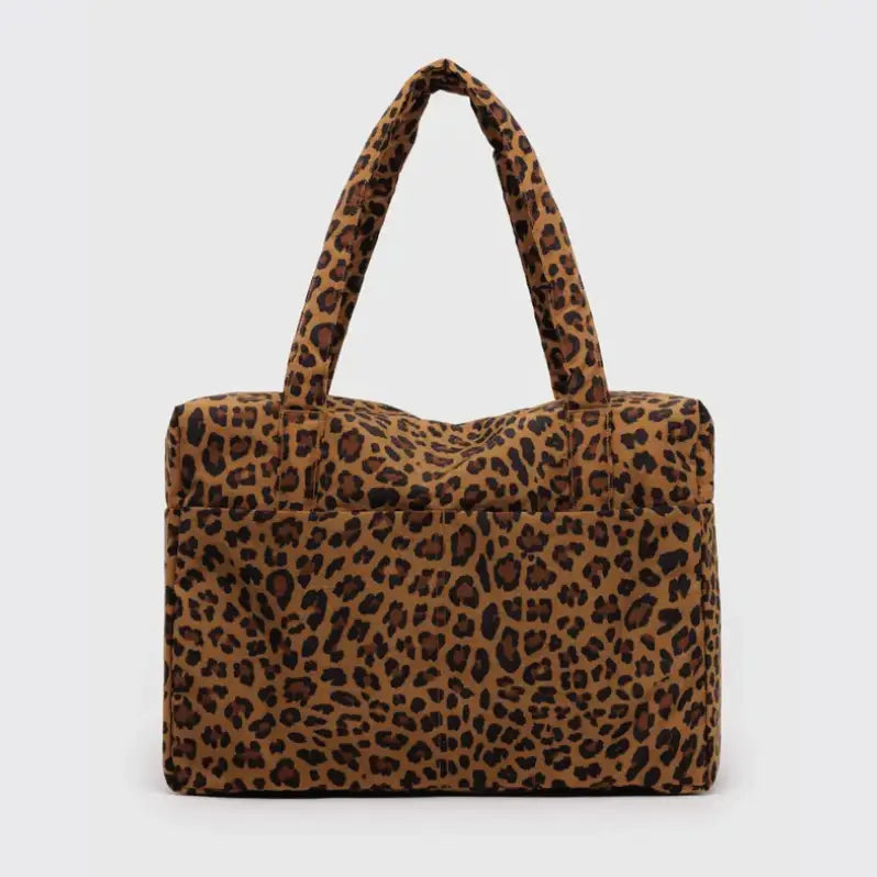 BAGGU Cloud Carry-on Travel Bag - Leopard