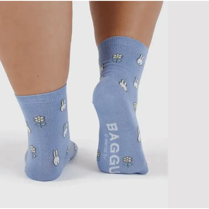 Crew Sock Miffy Blue - PABOOM