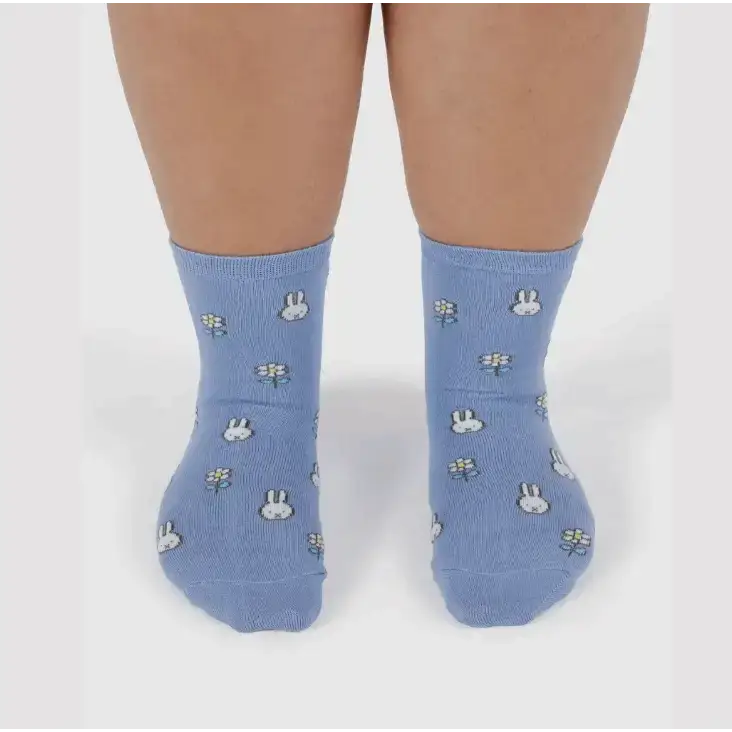Crew Sock Miffy Blue - PABOOM