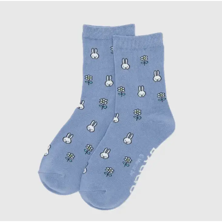 Crew Sock Miffy Blue - PABOOM
