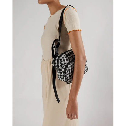 BAGGU Fanny Pack - Black & White