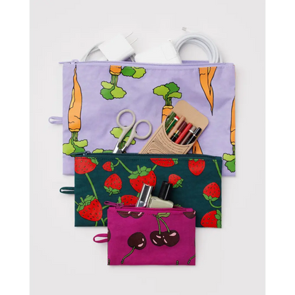 BAGGU - Flat Pouch Set