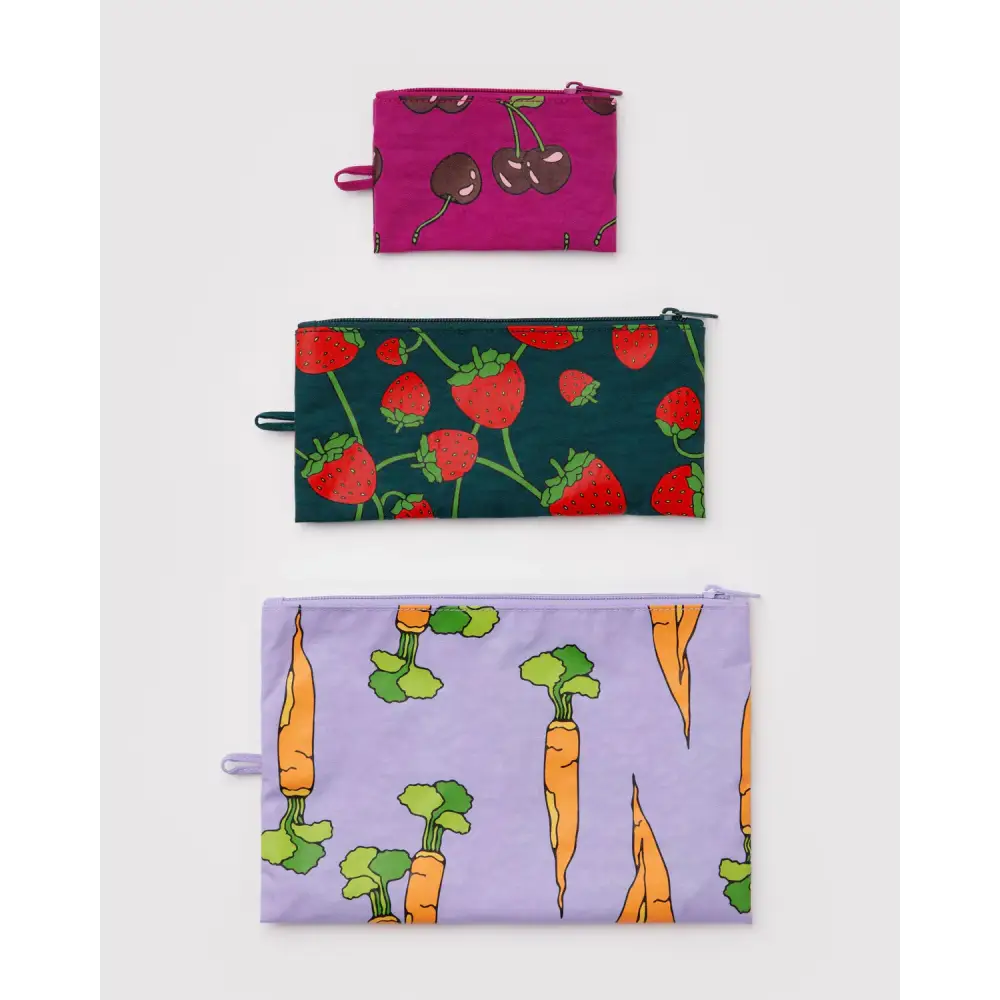 BAGGU - Flat Pouch Set