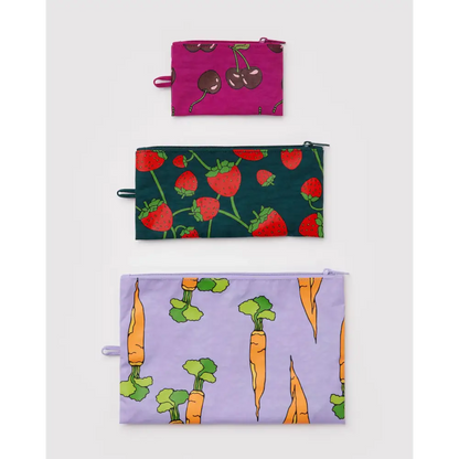BAGGU - Flat Pouch Set