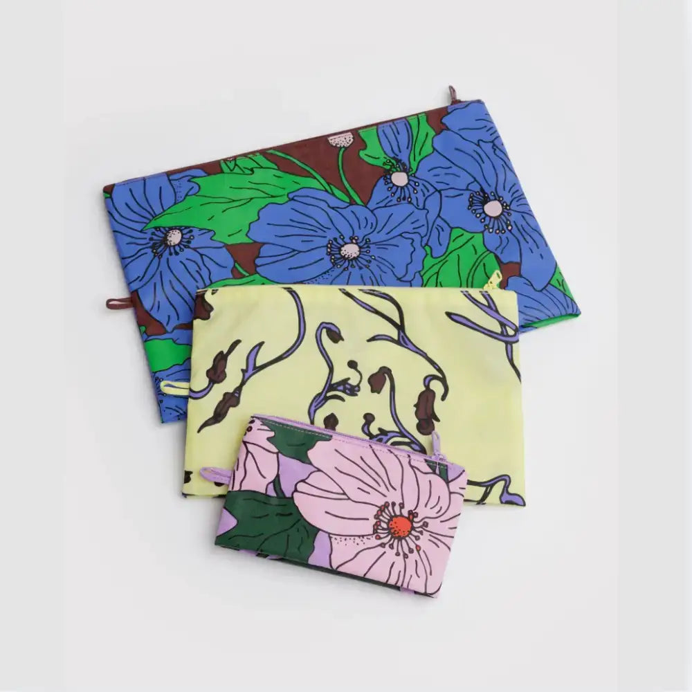 BAGGU - Go Pouch Set Poppy Mix