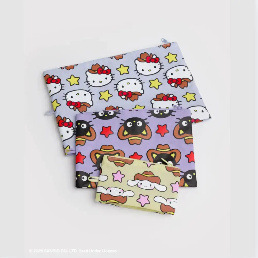 BAGGU - Go Pouch Set Hello Kitty & Friends Western