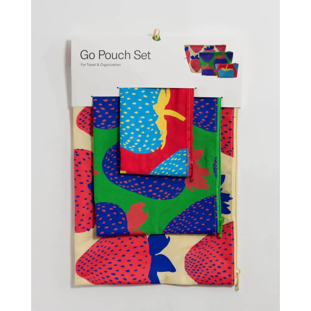 Go Pouch Set Electric Strawberries - PABOOM