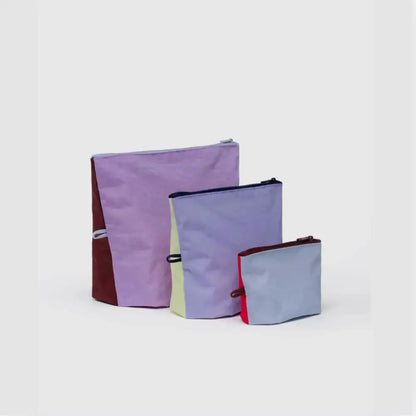 BAGGU - Go Pouch Set Kaleidoscope Mix