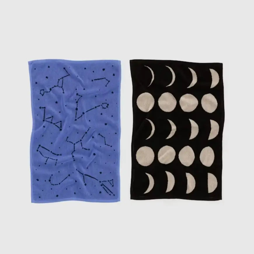 BAGGU - Hand Towel Set - two patterned towels