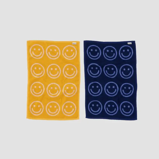 BAGGU Hand Towel Set - Happy Blue Marigold