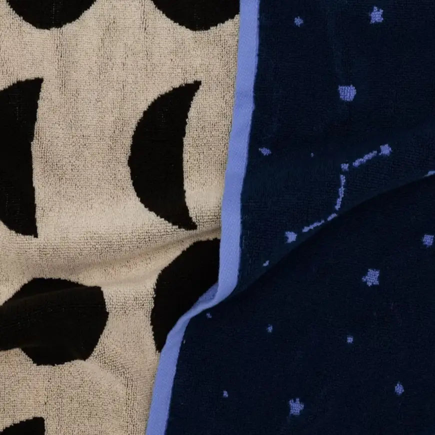 BAGGU - Hand Towel Set - two-toned patterned towels