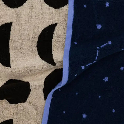 BAGGU - Hand Towel Set - two-toned patterned towels