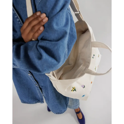 BAGGU Horizontal Zip Duck Bag - Ditsy Floral