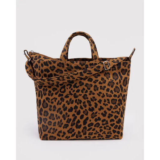 BAGGU Horizontal Zip Duck Bag - Leopard