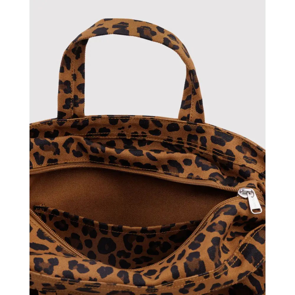 BAGGU Horizontal Zip Duck Bag - Leopard
