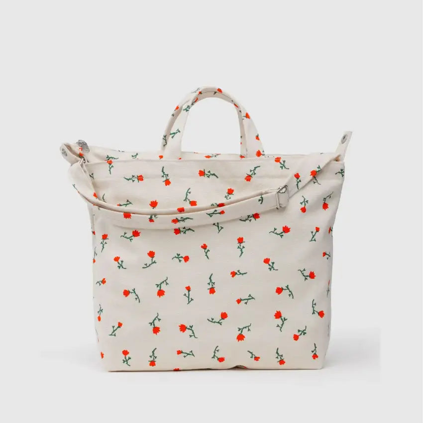 BAGGU - Horizontal Zip Duck Bag Painted Wildflower