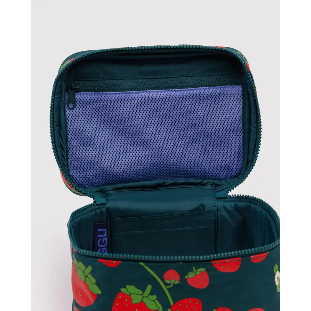 BAGGU Large Cosmetic Case - Strawberry Blossom