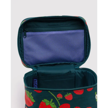 BAGGU Large Cosmetic Case - Strawberry Blossom
