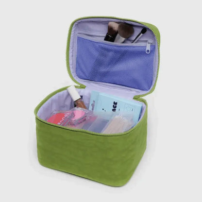 Large Cosmetic Case Green Juice - PABOOM