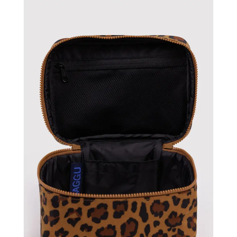 BAGGU Large Cosmetic Case - Leopard