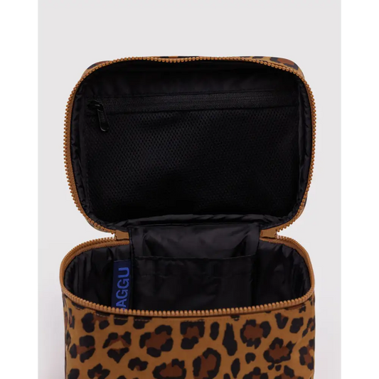BAGGU Large Cosmetic Case - Leopard