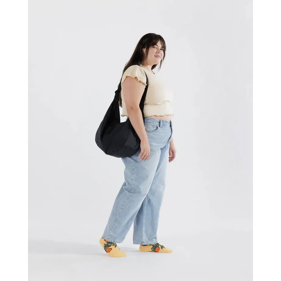 Large Nylon Crescent Bag - PABOOM