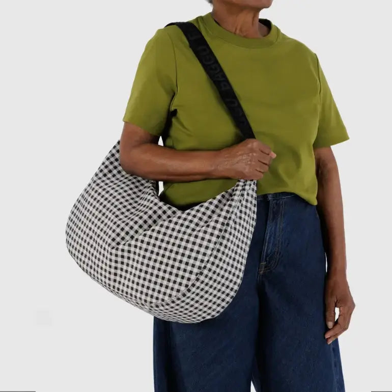 BAGGU - Large Nylon Crescent Bag