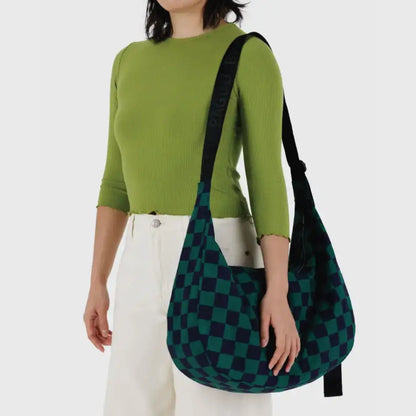 Large Nylon Crescent Bag - PABOOM