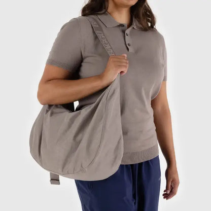 Large Nylon Crescent Bag - PABOOM