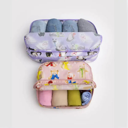BAGGU Large Packing Cube Set - Night Orchard