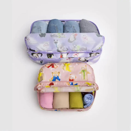 BAGGU Large Packing Cube Set - Fancy Animals