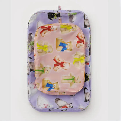 BAGGU Large Packing Cube Set - Night Orchard