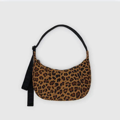 BAGGU - Medium Crescent Bag Leopard