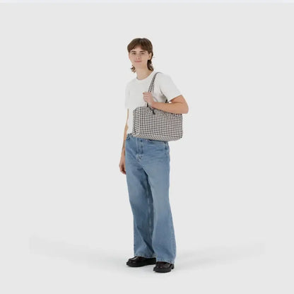 BAGGU Medium Nylon Bowler Bag - Mist